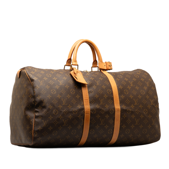 LOUIS VUITTON Monogram Keepall 55 Travel Bag - Picture 2 of 13